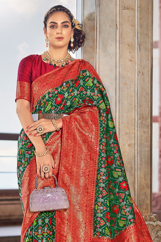 Multicolor Patola Saree
