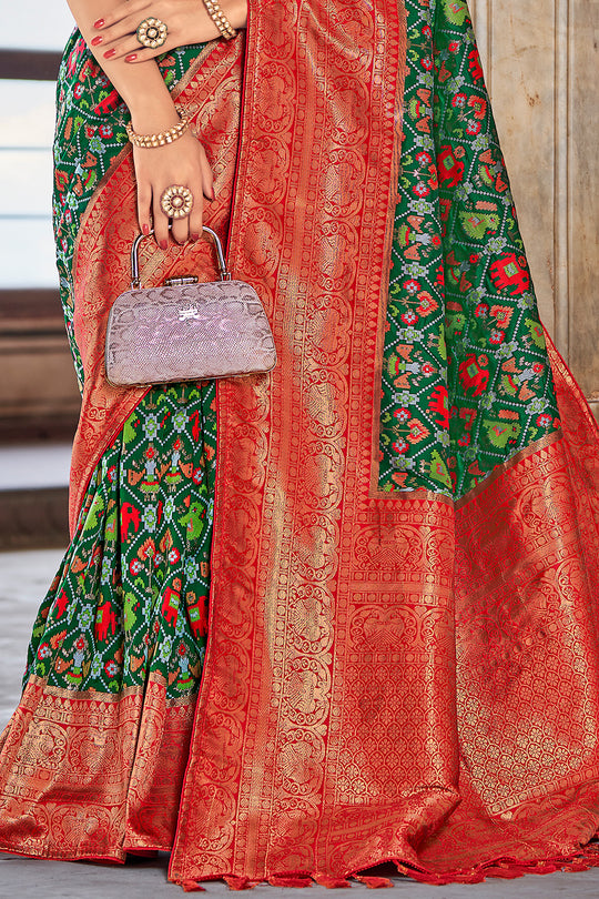 Multicolor Patola Saree