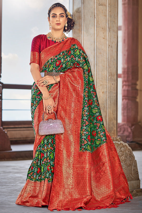 Multicolor Patola Saree