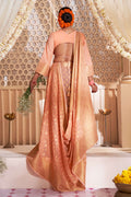 Pear Orange Georgette Saree