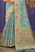 Organza Saree Design