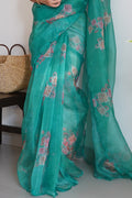 Organza Saree Design