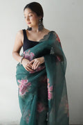 Fancy Organza Saree