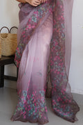 Organza Saree Design