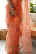 Organza Saree Design