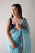 Fancy Organza Saree