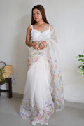 Organza Saree