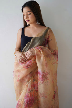 Fancy Organza Saree
