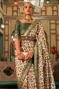 Green Patola Saree