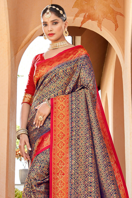 Dusky Brown Soft Silk Saree