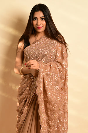 georgette saree