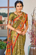 Heena Green Paithani Silk Saree
