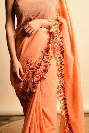 georgette saree