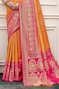 Gold Yellow Kanjivaram Saree