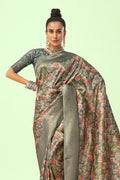 Multicolor Digital Print Saree