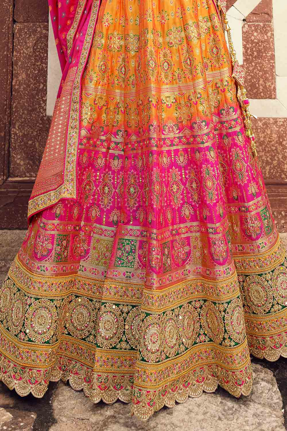 Amazing Silk Embroidered Semi Stitched Lehenga Choli – Beige | 9gmart Most  Popular American Fashion Brands, Mobiles, Smartphones, Smart TV, Laptops,  Smart Watches and Luxury Fashion Offers, Deals, Discounts, Coupons at 9gmart