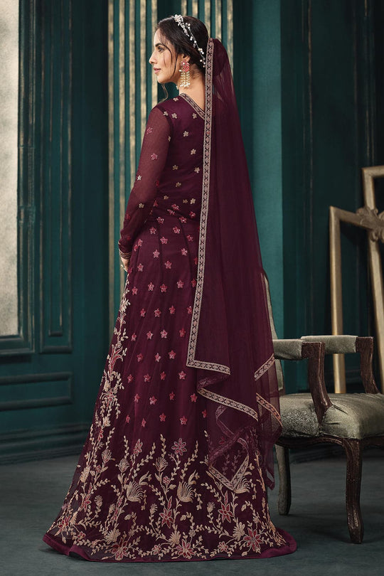 anarkali dress design