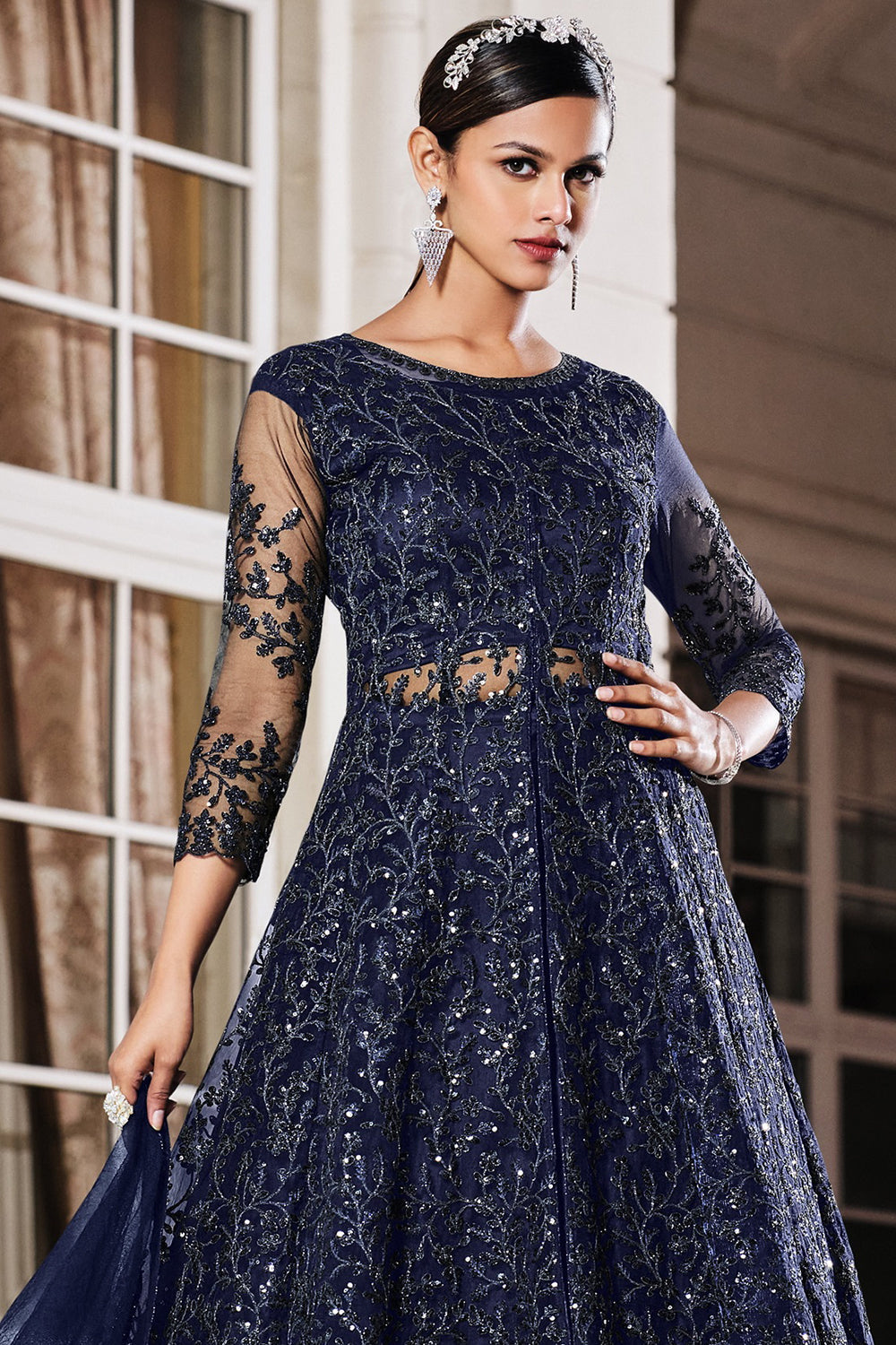 Wedding Anarkali Suits Online Shopping India | Punjaban Designer Boutique
