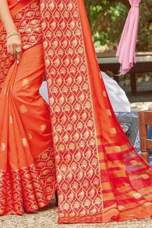 banarasi chanderi saree design