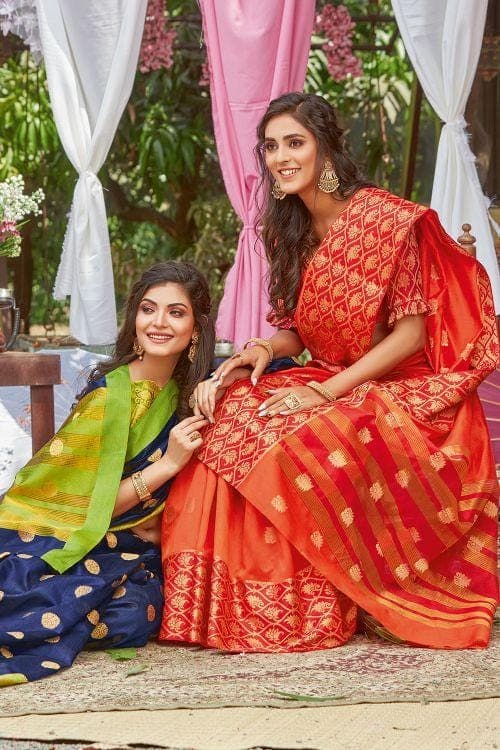 banarasi chanderi saree design