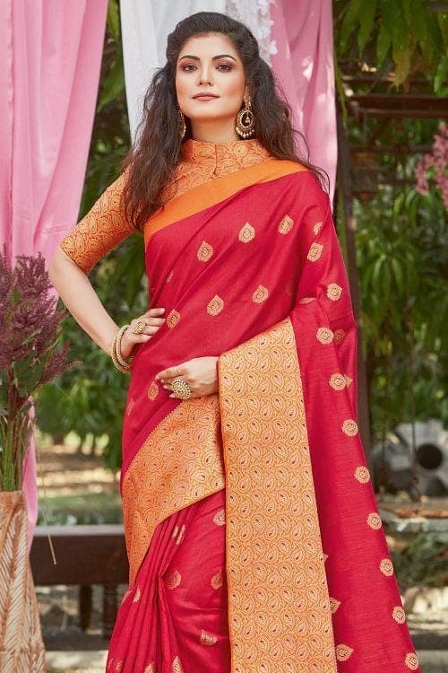 chanderi banarasi saree