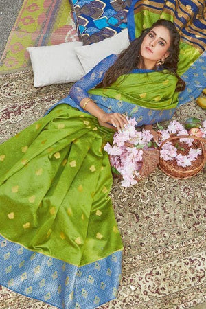 chanderi banarasi saree