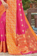 chanderi banarasi saree