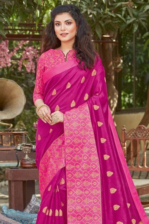 banarasi chanderi saree