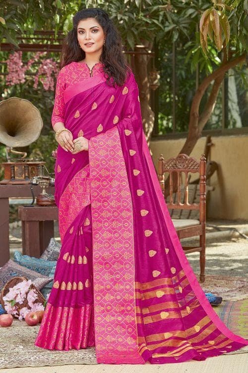 banarasi chanderi saree