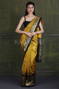 Banarasi - Chanderi Saree Mellow Yellow Banarasi - Chanderi Saree saree online