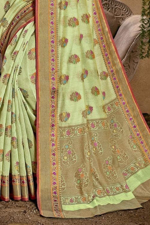 banarasi chanderi saree