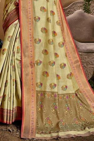 banarasi chanderi saree