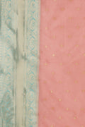 Quartz Pink Banarasi - Chanderi Saree
