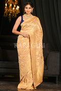 Banarasi Khaddi Georgette Saree Bisque Cream Banarasi Khaddi Georgette Saree saree online