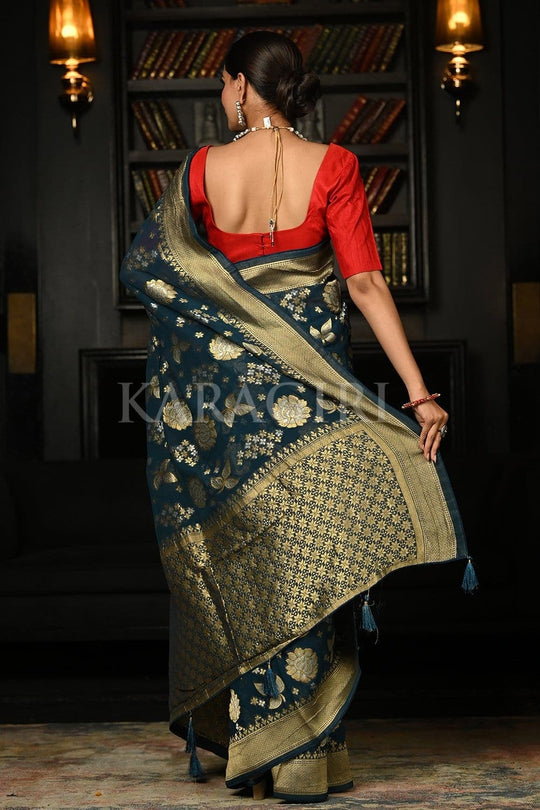 banarasi saree blouse designs