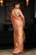 pink saree