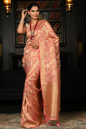 khaddi banarasi saree