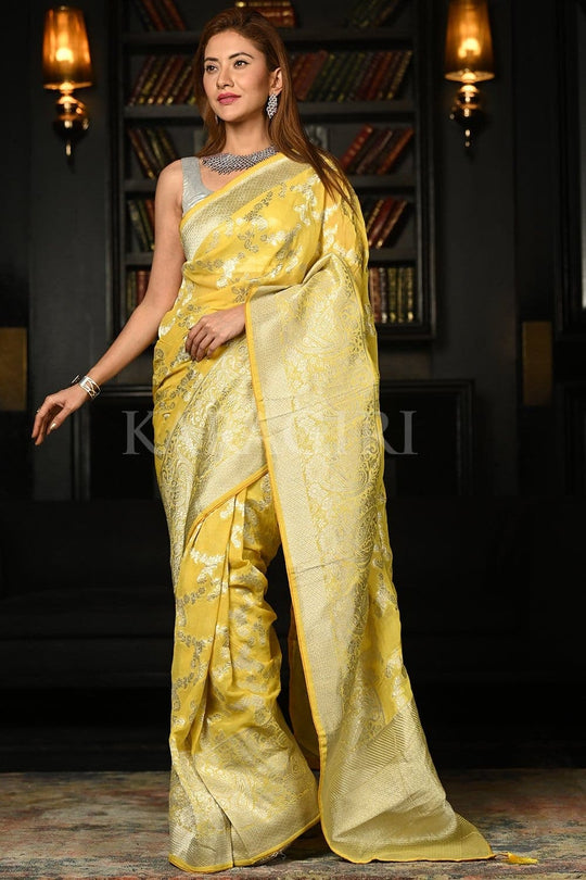 khaddi banarasi saree