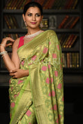 khaddi banarasi saree