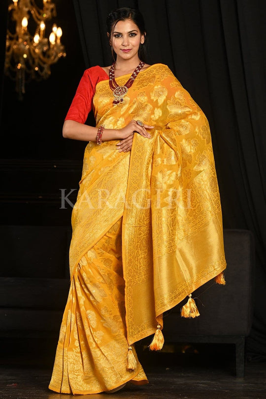 georgette saree