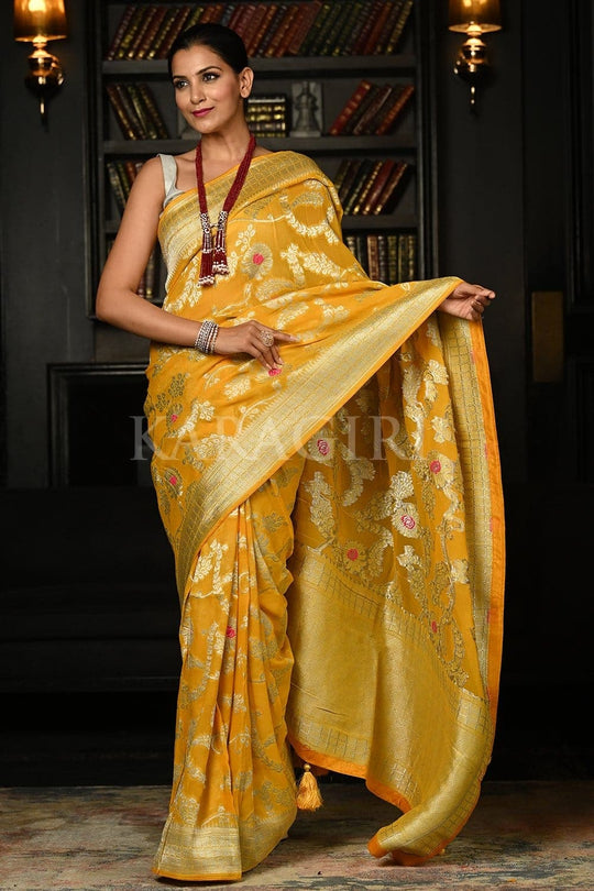 georgette saree