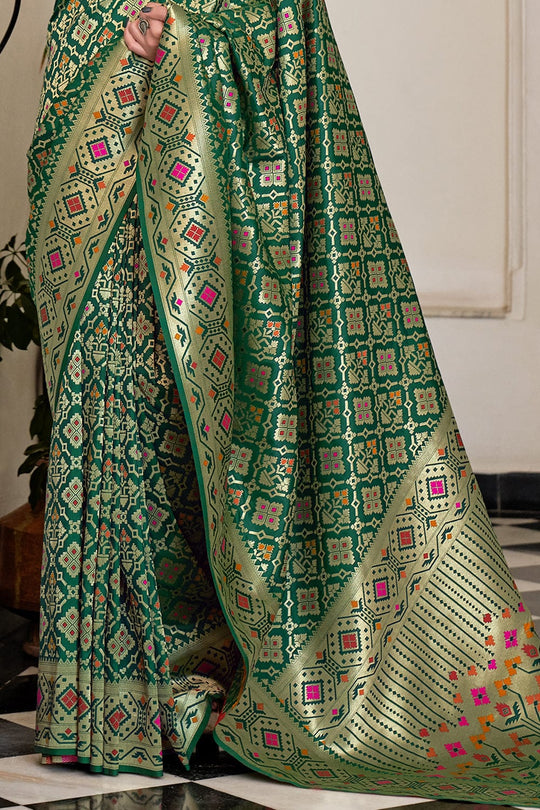 patola silk saree