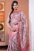 Banarasi - Patola Saree Cerise Pink Banarasi Patola Saree saree online