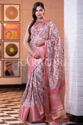 Banarasi - Patola Saree Cerise Pink Banarasi Patola Saree saree online