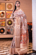 Banarasi Patola Saree Cream Colour Banarasi Patola Saree saree online