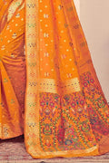 Banarasi - Patola Saree Gold Yellow Banarasi - Patola Saree saree online