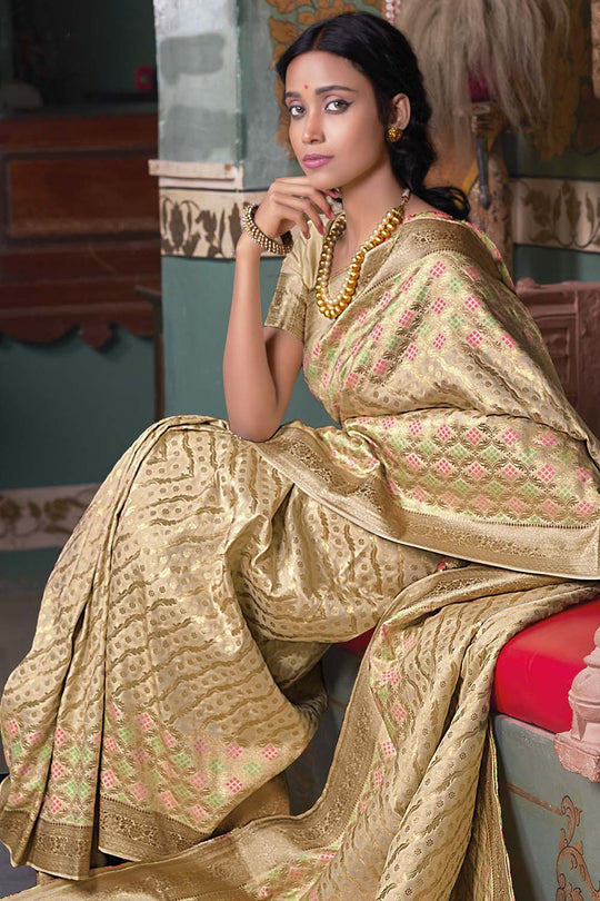 bridal banarasi saree