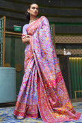 banarasi silk patola saree