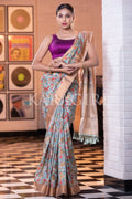 Banarasi Patola Saree Mint Green Banarasi Patola Saree saree online