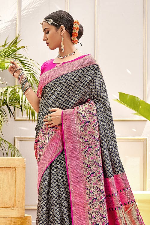 silk saree design